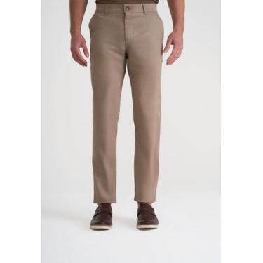 Imagem de Calca Docthos Slim Sarja Flame, 015 caqui, 46