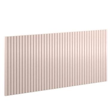 Imagem de Painel Decorativo Ripado 230x109x49 cm Rose - Matic - Matic Moveis