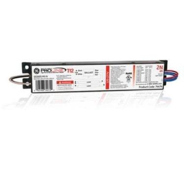 Imagem de GE Lighting 74474 GE260IS-MV-N 120/277-Volt Multi-Volt ProLine Eletrônico Fluorescente T12 Lastro de Início Instantâneo 2 ou 1 Lâmpadas F96T12 a F48T12 por GE Lighting