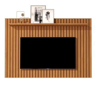 Imagem de Painel Suspenso Home TV Até 72  Polegadas Prateleira Ripado Classic 1.6