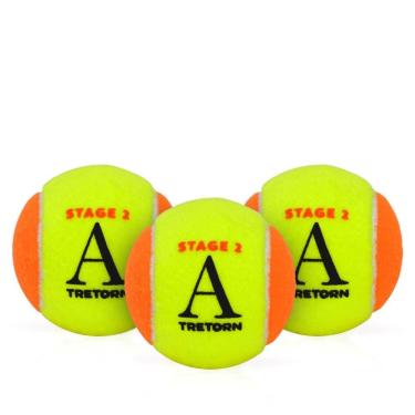 Imagem de Bola De Beach Tennis Tretorn Academy Stage 2 Pack Com 03 Bolas Laranja