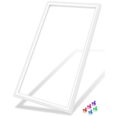 Imagem de Junta de porta de freezer 5304507199 atualizada compatível com gaxeta de porta de freezer Frigidaire branca 78,7 cm x 165,1 cm 5304507208 Gaxeta de porta de geladeira 216522312 AP6037262 Vedação