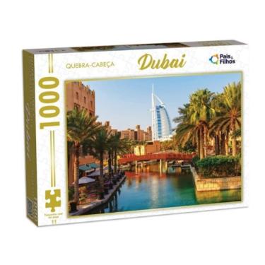 Imagem de Quebra cabeça Dubai 1000 peças - Puzzle QC Pais e filhos