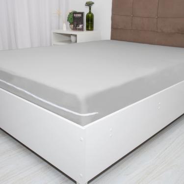 Imagem de Capa de Colchão Solteiro Malha Liso Doce Vida Peça com Zíper