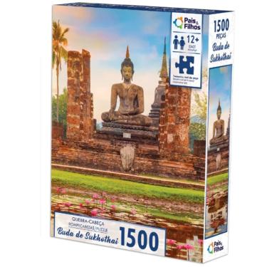 Imagem de Quebra cabeça Buda de Sukhothai 1500 peças - Puzzle QC Pais e filhos