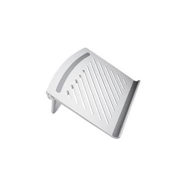 Imagem de Suporte para Notebook Oex Pocket, Até 17 Polegadas, Ângulos Ajustáveis, Branco  - SN 200
