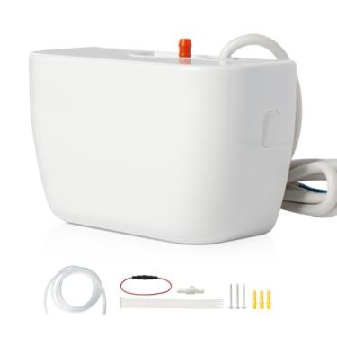 Imagem de WiseWater Bomba De Condensado 100-240 V, 65,6 Pés, 10 Gph, Mini Condensado, 19 Db, Baixo Ruído, Remoção Automática Com Interruptor Segurança Para Hvac, Ar Condicionado Portátil, Desumidificadores