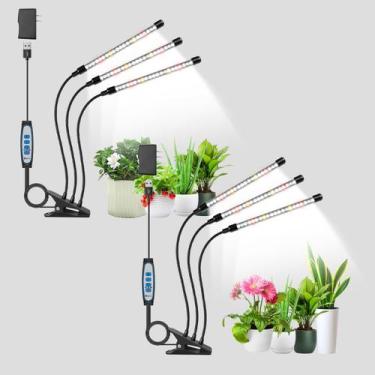 Imagem de Grow Lights wolezek 6000K Full Spectrum para plantas de interior, 2 un