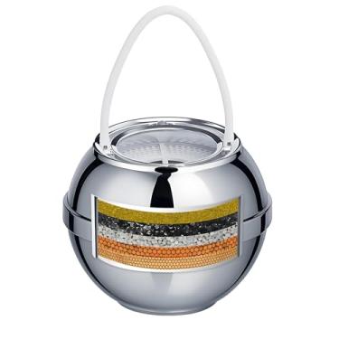 Imagem de Filtro de água de bola de banheira para torneira de banheira - Filtro de banho para água dura - Remove contaminantes, cloro e flúor - Melhora a condição da pele, cabelo e unhas, cromo