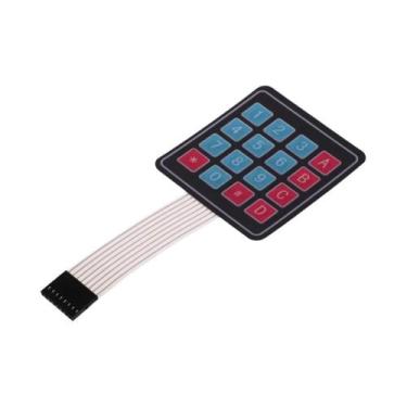 Imagem de Teclado Membrana De 9 Teclas Para Controle DIY Kit Para Arduino Smart 