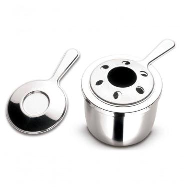 Imagem de Fogareiro Para Rechaud Tramontina Em Aço Inox Com Regulador De Chama