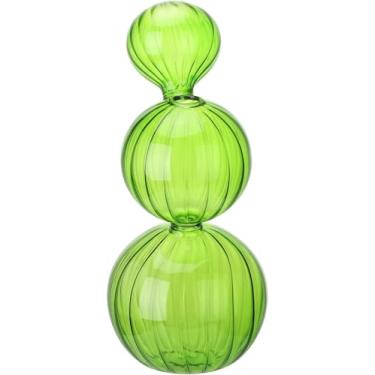 Imagem de Vaso Em Forma De Cacto, Vaso Criativo Em Forma Especial Vasos Transparentes Modernos Vaso De Botão De Vidro Para Decoração De Casa Centros De Mesa Da Sala De Estar, #3