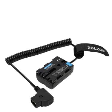 Imagem de ZBLZGP Cabo adaptador de bateria falsa DTAP para NP-FM500H para Sony Alpha SLT-A57 A58 A77 A99 A200 DSLR-A350 ARRI WCU-4 Wireless Follow Focus Controller Power Cord