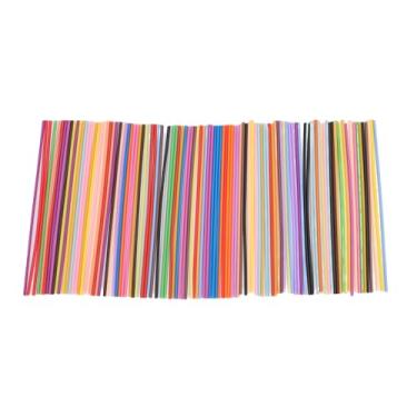 Imagem de Pssopp Reabastecimento de Filamentos de Caneta 3D, Kit de Recarga de Caneta 3D 110 Pcs 22 Cores Com 5,91in 2,5 Mm para Desenho Criativo e Doodler Diy