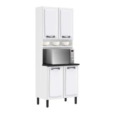 Imagem de Paneleiro Itatiaia em aço 4 Portas Branco New Premium