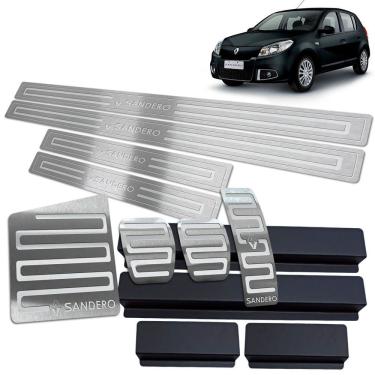 Imagem de Soleira Pedaleira Descanso Renault Sandero 2008 2013 Manual