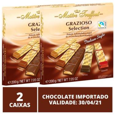 Imagem de 2 Caixas de Chocolate Austríaco, Grazioso, Maître Truffout