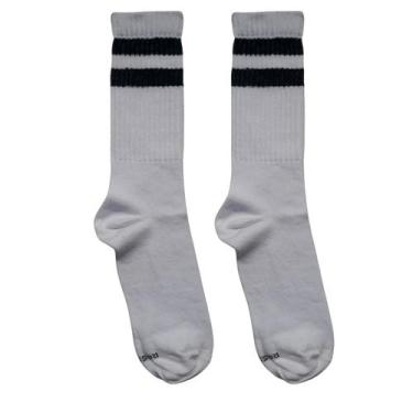 Imagem de Meia Urban Cano Longo 24cm Listras - Rossini, 34-39, Bca listrapta