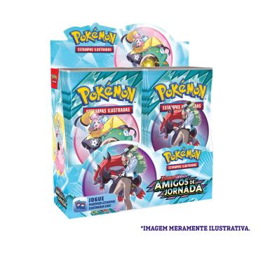 Imagem de Box Display Pokémon TCG Escarlate e Violeta 9 Amigos de Jornada