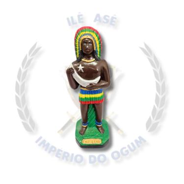 Imagem de Imagem Gesso Caboclo 20Cm - Caboclo Lua