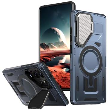 Imagem de Capa protetora magnética giratória para Samsung S24 FE (para Samsung S24 FE/azul)