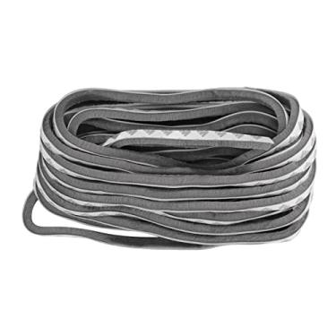 Imagem de Tira de vedação autoadesiva Weatherstrip Adesivo forte à prova de Isolamento acústico à prova de poeira para portas de janelas Portas deslizantes Roupeiros Polipropileno Cinza (9x9mm)