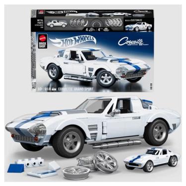 Imagem de Brick Shop Hot Wheels Corvette Grand Sport - MATTEL