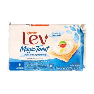 Imagem de Kit c/ 2 Torrada Lev Magic Toast Com Cereais Marilan 110g