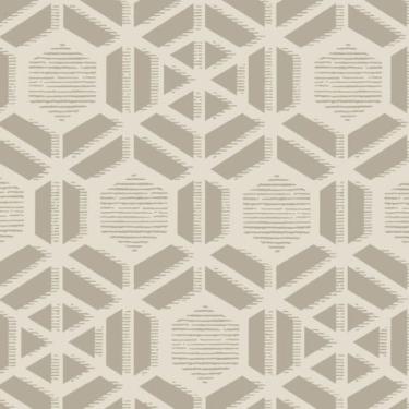 Imagem de Papel de Parede Capri Geométrico Bege 190512602