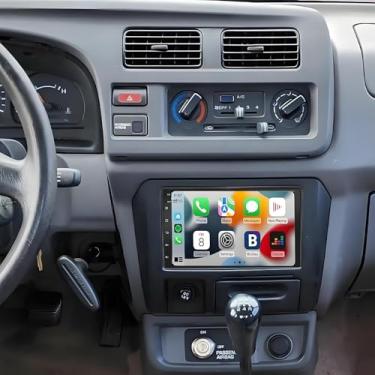Imagem de PHEZEN Tela sensível ao toque de 17.8 cm para Nissan Frontier 1998-2000, rádio veicular Android 13 com Carplay e Android Auto GPS Navigation BT Mirror Link WiFi Backup Camera 2+32G