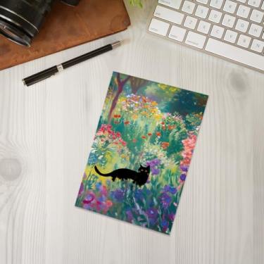 Imagem de Caderno de gato, caderno A5 para anotações de escritório, agenda de 21 x 14,7 cm, agenda de viagem, presentes para amantes de gatos-23
