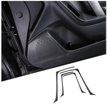 Imagem de Aotumcer Para acessórios Subaru Forester, acabamento de alto-falante estéreo para porta de carro compatível com Subaru Forester 2013 2014 2015 2016 2017 2018