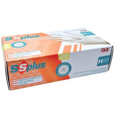 Imagem de Luva latex "pp" com pó c/100 - ssplus - SS PLUS