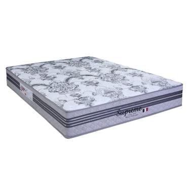 Imagem de Colchão Casal Molas Ensacadas Supremo Gray (138x188x25) - Paropas
