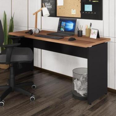 Imagem de Escrivaninha Mesa De Escritório 150cm Multimóveis Cr25318 Sevilha Pret