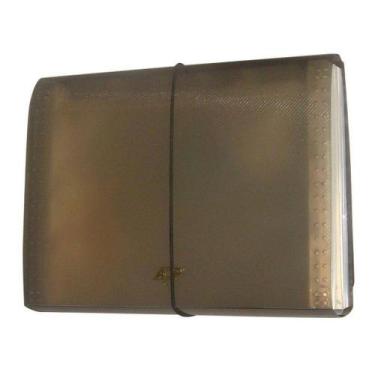 Imagem de Pasta Sanfonada Duplicata 1/12 Div Fume Acp