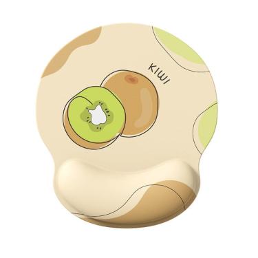 Imagem de Mouse Pad Creative Kiwi Fruit Design com pulso de silicone 3D