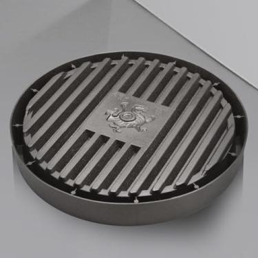 Imagem de CANIPHA Suporte de êmbolo de vaso sanitário, resina, fosco, marrom escuro, moderno, suporte de êmbolo, bandeja de êmbolo, tapete de secagem de ar, 18 cm