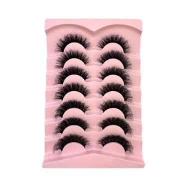 Imagem de Cílios Postiços De Visón Sintético Com Aparência Natural E Volumosa, 7