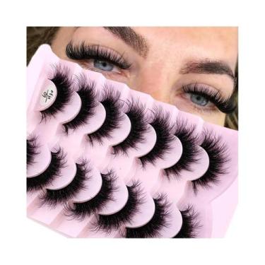 Imagem de Cílios Postiços De Visón Sintético Com Aparência Natural E Volumosa, 7