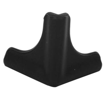 Imagem de Cryfokt Silicone de Grau Alimentício 4 Peças Protetores de Almofadas de Borda Protetores de Segurança para Crianças Cinza Preto Amarelo Proteção de ângulo Reto Superfície Lisa Fácil de Limpar (#2)