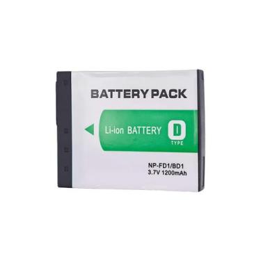 Imagem de Bateria NP-FD1 / NP-BD1 1200mAh Compatível com Câmeras Sony Cyber-Shot