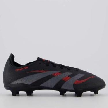 Imagem de Chuteira Adidas Predator League FG MG Campo Preta-Masculino
