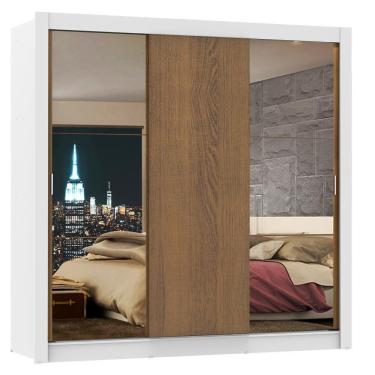 Imagem de Guarda Roupa Casal Lyon 3 Portas de Correr Madesa