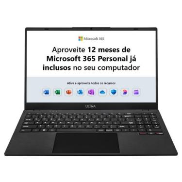 Imagem de Notebook, Windows 11 Home, Tela 15,6 Pol HD, Celeron N4020C, Memória 4GB/128GB, Microsoft 365, Ultra - UB261OUT [Remanufaturado] UB261OUT