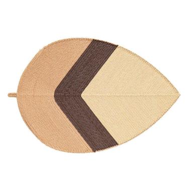 Imagem de Jogo Americano Copa E Cia Avulso Brazil Nature Folha Mocca