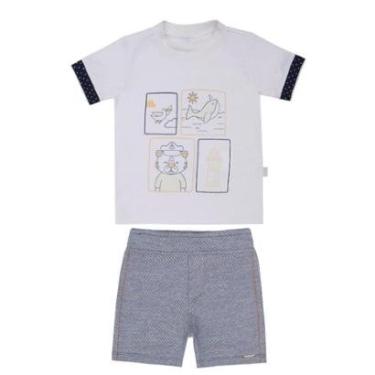 Imagem de CONJUNTO CAMISETA BERMUDA MARINHEIRO LE BHUA-Masculino