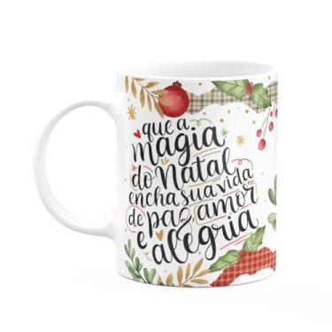 Imagem de JPS INFO, Caneca Natal abençoado - Paz, amor e alegria na sua vida