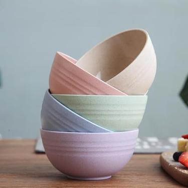 Imagem de Kit 10 Tigelas Bowl Bambu Ecológico Cumbuca Sobremesa Bowls Tigela Alimentos