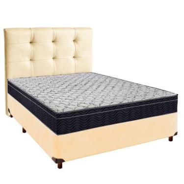 Imagem de Box Begetiza+Colchão Casal Airtech 150 Ortobom+Cabeceira